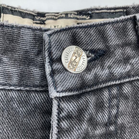 Vintage Z Cavaricci Womens Black Jeans Sz 31 High Rise Straight Leg Mom 90s Y2K - Picture 11 of 14